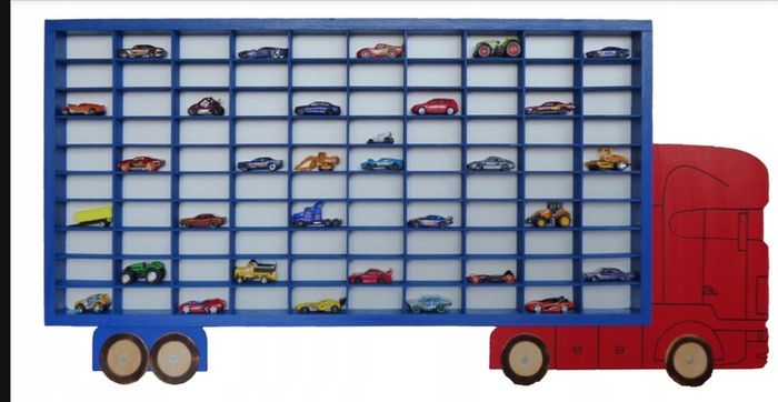 Cars Shelf Cabinet Display Organizer Hot Wheels