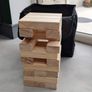 Giant Wooden Tumbling Tower Block Game (Jenga) with Carry Bag Image 2
