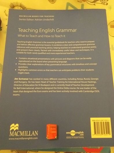 Teaching English Grammar: What to Teach and How to Teach it  01st Edition