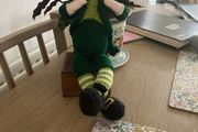 Leprechaun hand knit by me