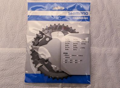Shimano Alivio FC-M4000 3x9 40T middle chainring