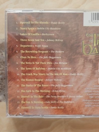 The Very Best Of Irish Ballads CD