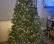Newberry spruce The National tree company 7.5ft artificial tree