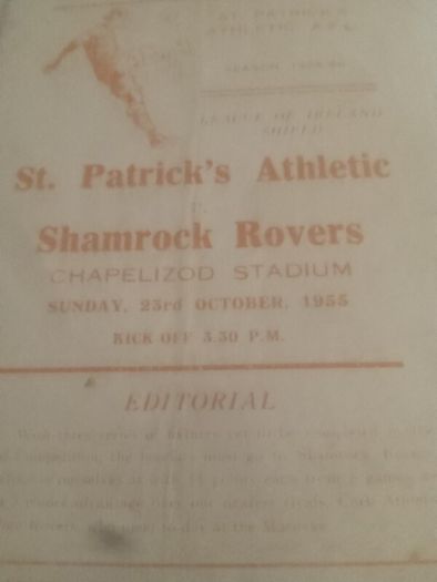 league of Ireland Programmes