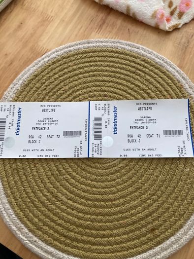 Westlife Tickets