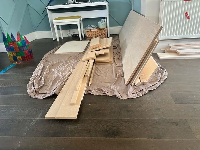 Job lot of mdf and plywood