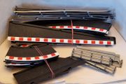 Scalextric Radius Two Black Borders Kit with Barriers (R2 Lead In/Out Inner Outer )