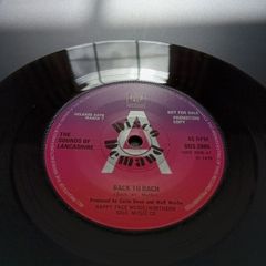 Back to Bach 7" vinyl single PROMO The sounds of Lancashire