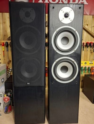 Tibo Edge 200 Floor Speakers (2)  3 Way Speakees.