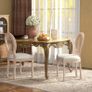 Set of 2 Dining Chairs Kitchen Chairs, Vintage Design Image 3