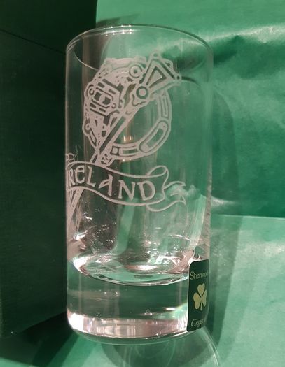Shot Glass - Shamrock Crystal