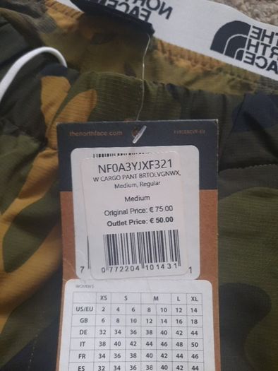 northface cargo bottoms