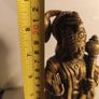 Elegant Brass Lord Hanuman Statue Sacred Sentinel Hanuman Statue | Hanuman Statue for Spiritual Protection | Guardian of Faith & Blessed Protector | Handcrafted Hindu Decor Image 2