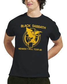 Black Sabbath Heaven And Hell Tour 1980 Heavyweight Unisex Crewneck T-shirt