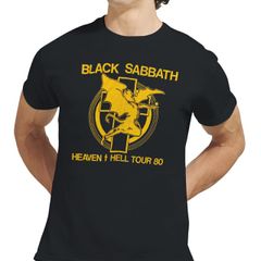 Black Sabbath Heaven And Hell Tour 1980 Heavyweight Unisex Crewneck T-shirt