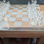Glass chess set Image 3
