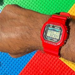 Casio G-Shock GWX-5600 Tough Solar - Glossy Red Watch