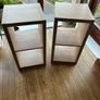 Kallax shelving unit white stained oak Image 5