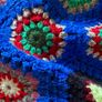 Handmade Crochet Blanket or Wall Hanging Image 4