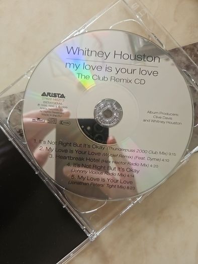 Whitney Houston 2CD  - My Love Is Your Love