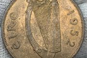 Ireland 1952 1d Penny Red Beautiful Uncirculated