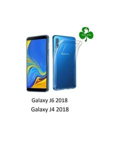 For Samsung Galaxy  J6 2018/ J4 2018  Case Cover Crystal Clear Gel Silicone Protective Case