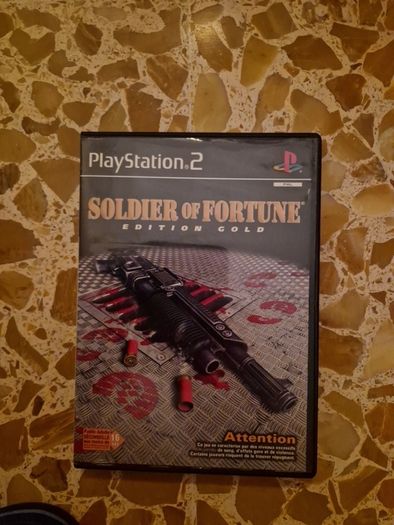 Soldier of Fortune Edition Gold PlayStation2 Ps2 Games Original