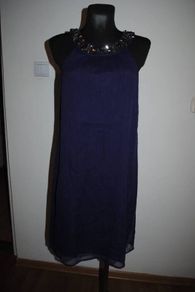 Et Vous purple over the knee stunning dress size UK12 EU40 Postage included
