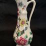 Vintage old Foley Chinese rose vase & bowl Image 3