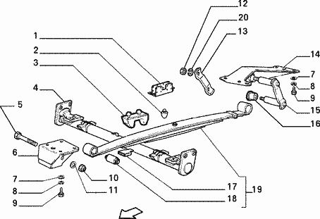 Rear Spring Bush (Fiat Ducato Camper)