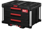 Milwaukee Packout 3-Drawer Tool Box - New