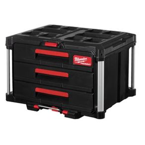 Milwaukee Packout 3-Drawer Tool Box - New