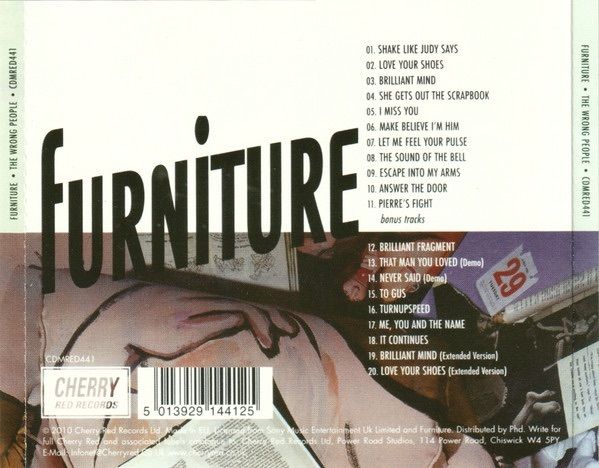 fURNiTURE  |  The Wrong People