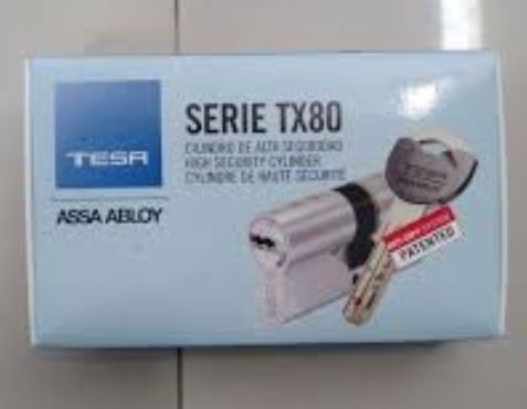Tesa TX80 Door Lock Cylinder - 30 x 40 - Anti Pick