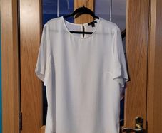 Primark white top, Size 20, New