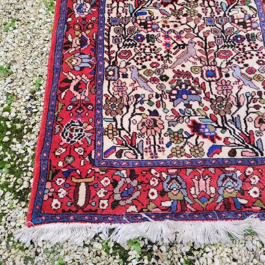 Vintage 9ft persian rudbar runner