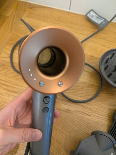 Dyson Supersonic Hair Dryer (Grey/Copper) + 5 Attachments