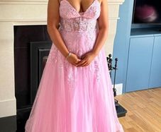 Debs dress simply Devine pink