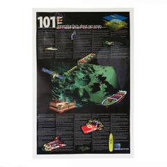 Marine Institute 101 Interesting Facts About Our Ocean >A1 Size Educational/Scientific Poster