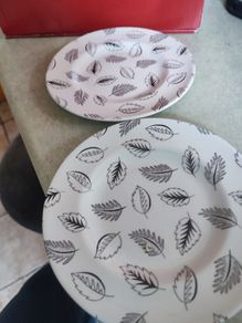 Vintage Set of 2 Side plates made in Arklow Ireland.