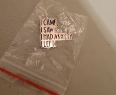 anxiety pin