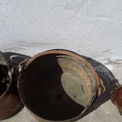 Brass pots