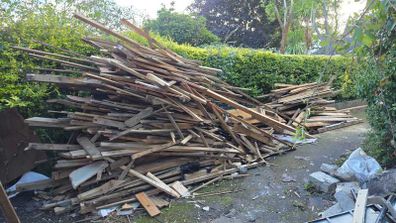 Scrap fire wood - free to take away - Dublin 13
