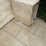 marble table top approx 6ft x 3ft. Base got damaged in transit. Extremely heavy Image 4