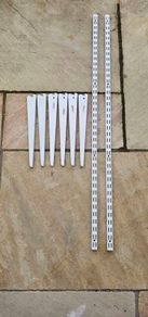 3 Shelf rail set