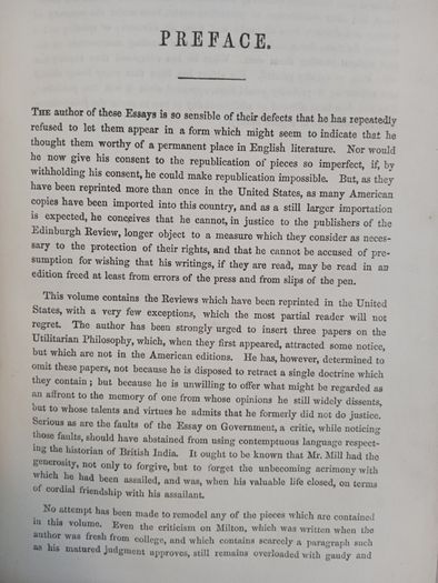 Critical and Historical Essays: Contributed to the Edinburgh Review by Lord Macaulay (2 Volume Set) (LP167)