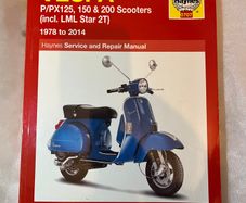 Vespa Workshop Manual For Sale