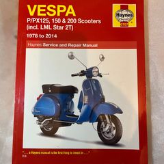 Vespa Workshop Manual For Sale