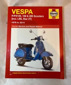 Vespa Workshop Manual For Sale