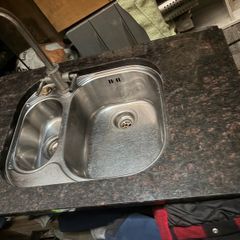 worktop sink & tap